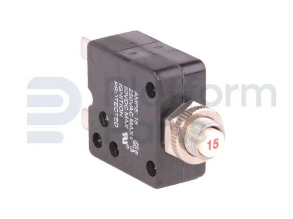 Fusible, 15amp, circuit breaker