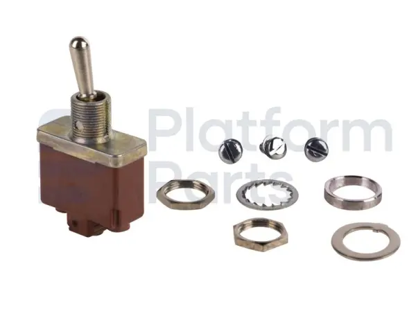 Toggle switch, 2 fixed positions, SPDT