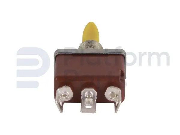 Toggle switch, (ON)-OFF-(ON), SPDT, OEM