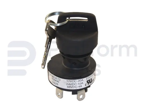 Interruptor, con llave, 3P