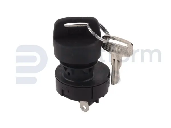Switch, key, 3P maintained, key removal from center