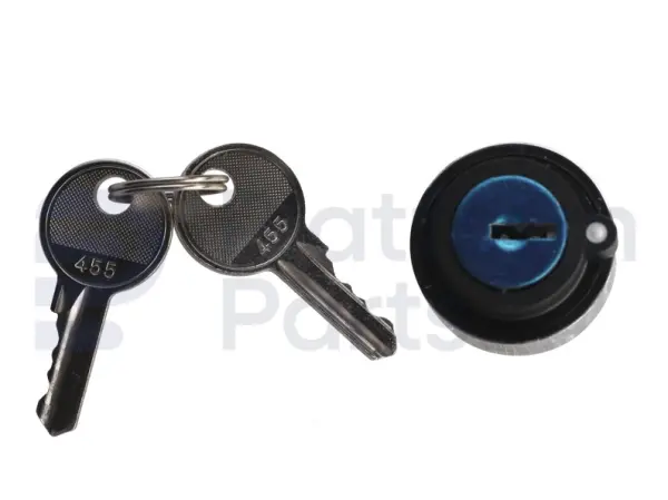 Switch, key, 3P maintained, key removal left
