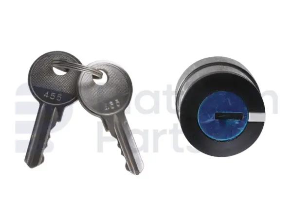 Switch, key, 3P spring return right to center, key removal left