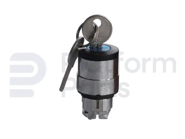 Switch, key, 3P spring return right to center, key removal left