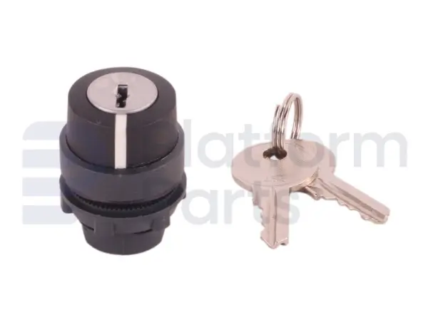 Switch, key, 2P maintained, key removal left