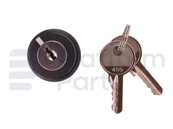 Switch, key, 2P maintained, key removal left
