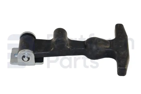 Flexible draw latch rubber
