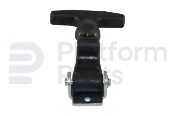 Flexible draw latch rubber