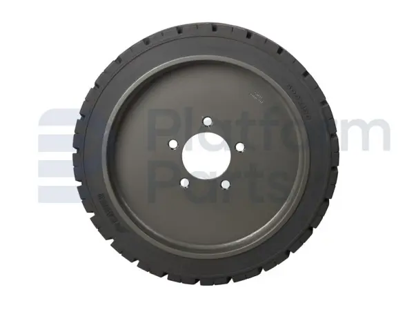 Non-marking complete wheel