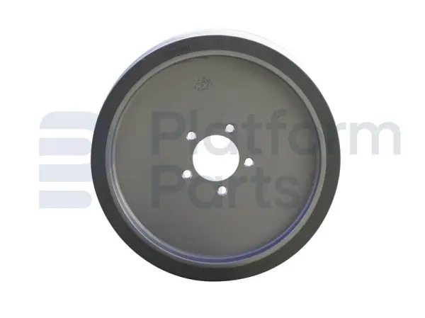 Non-marking wheel 'rear'