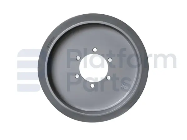 Non-marking wheel 'front'