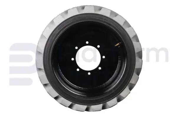 Non-marking tire + rim, foamed, RH