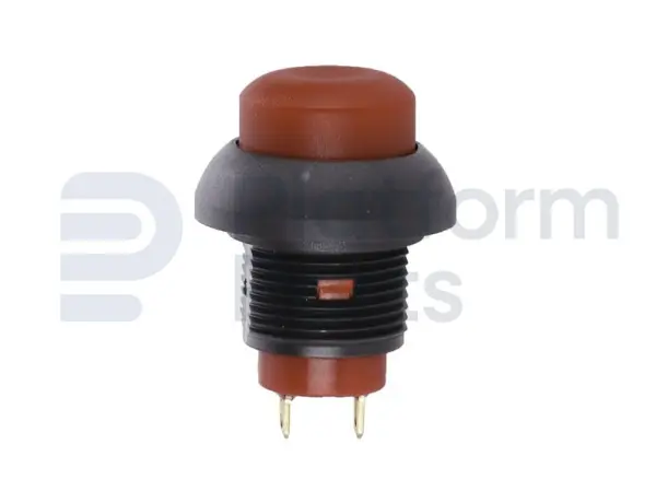 Pulsador, rojo (joystick enable)