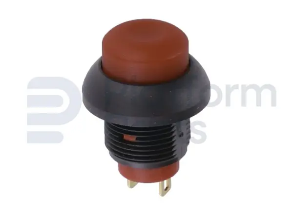 Pulsador, rojo (joystick enable)