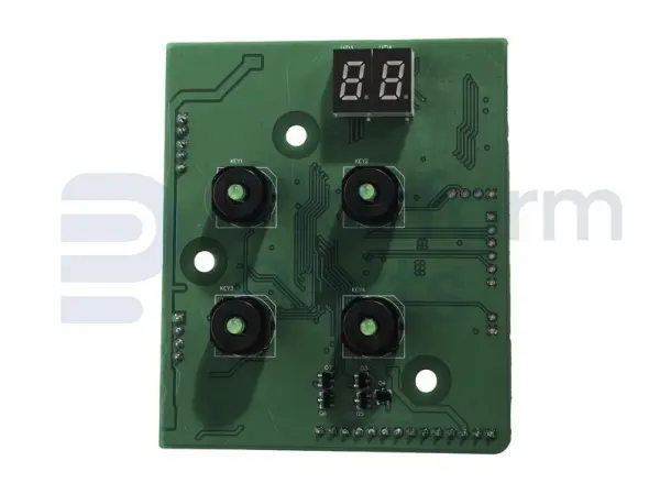 Electronic card control box