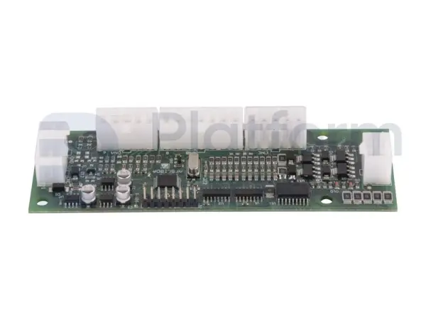 Electronic card, control box