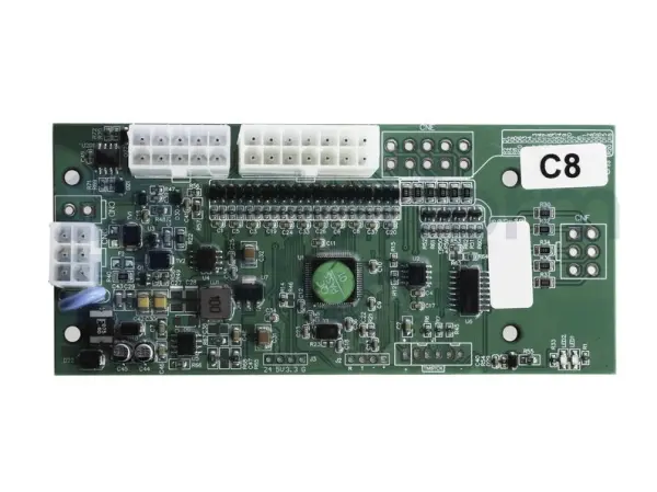 Electronic card control box