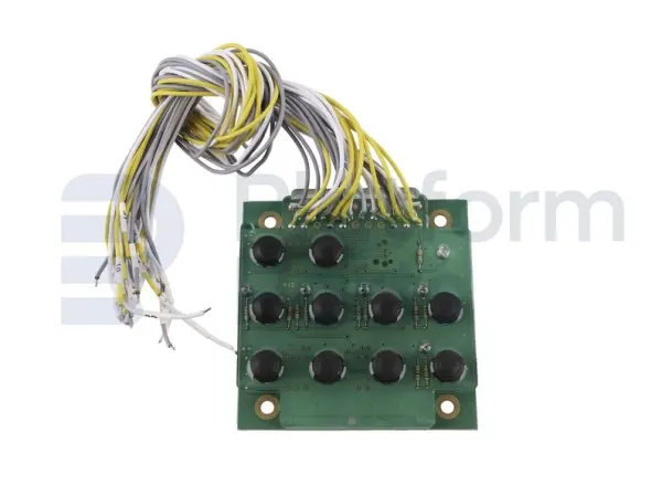 Electronic card, control box