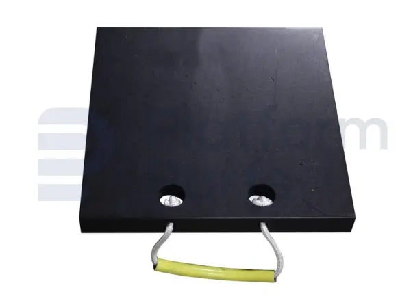 Outrigger pad, 40x40x4, 10T cap