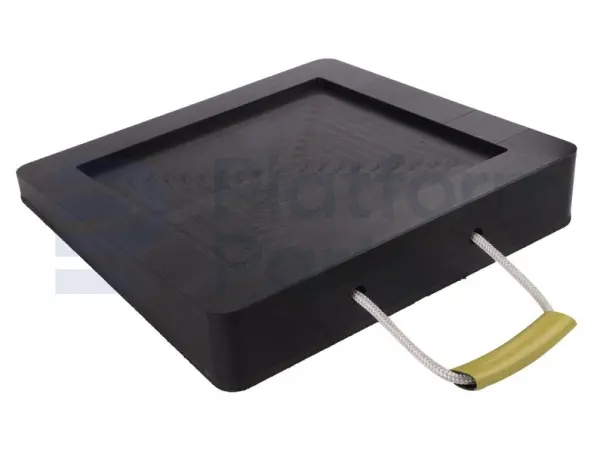 Outrigger pad, 40x40x8, 10T cap