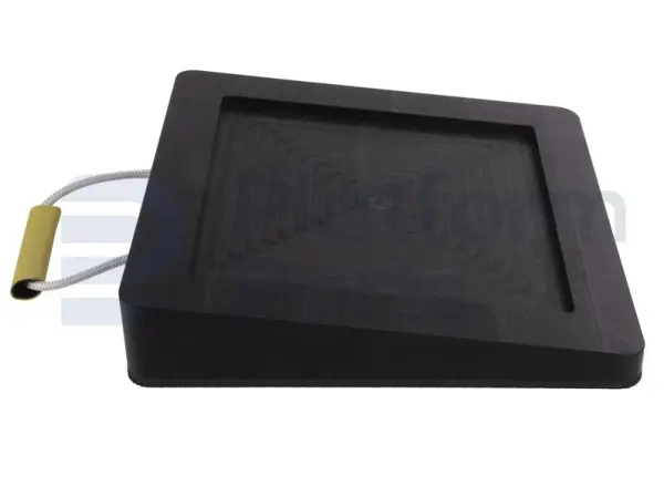 Outrigger pad, 40x40x8, 10T cap