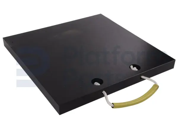 Outrigger pad, 50x50x4, 15T cap