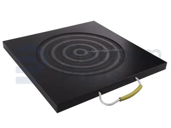 Outrigger pad, 60x60x4, 20T cap