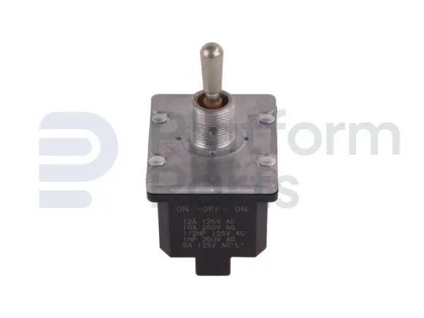 Toggle switch ON-OFF-ON, 4PDT