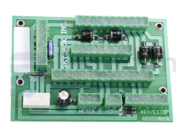 Carte électronique, commande en bas