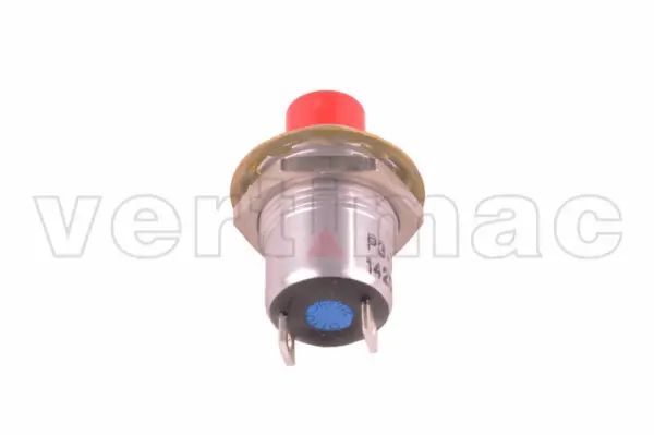 Push button, red (joystick enable)