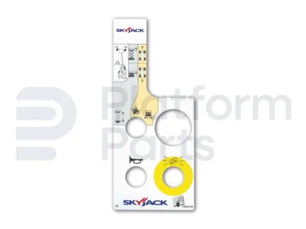 Decal, control box