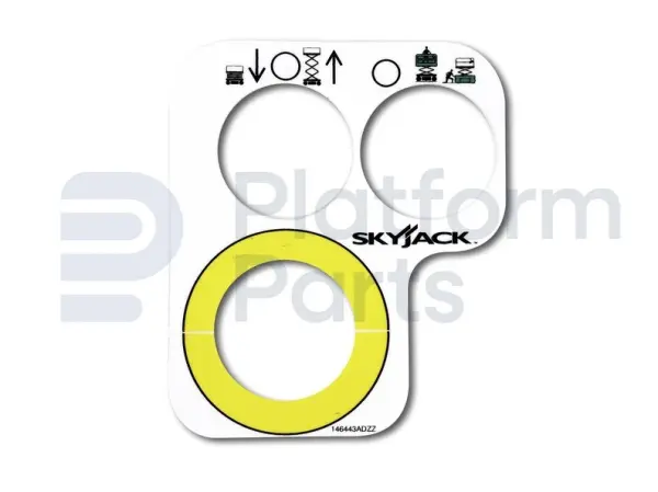 Decal, control box