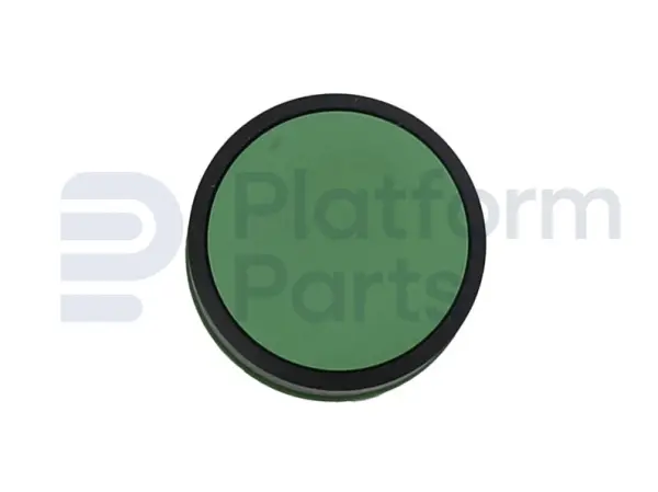 Switch, push button, green