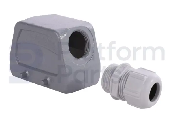 Connector plug, 'hood/top'