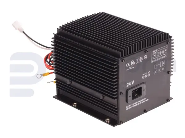 Battery-charger, 24VDC, 100-240VAC auto, 50/60HZ, 110V plug