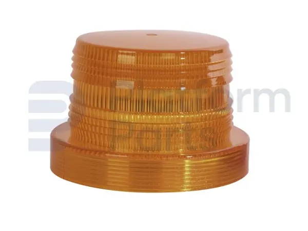 Lens, strobe light 12-110VDC (orange)