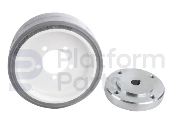 Non-marking wheel
