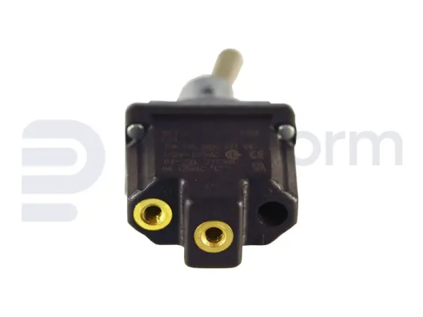 Toggle switch, OFF-ON, SPDT