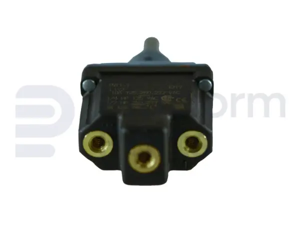 Toggle switch, (ON)-OFF-(ON), SPDT