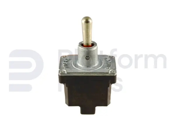 Toggle switch, ON-OFF-ON, DPDT