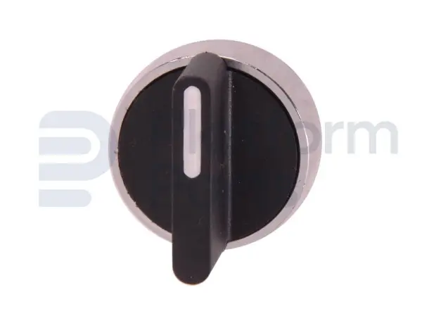 Switch, rotary knob, 3P spring return left or right to center