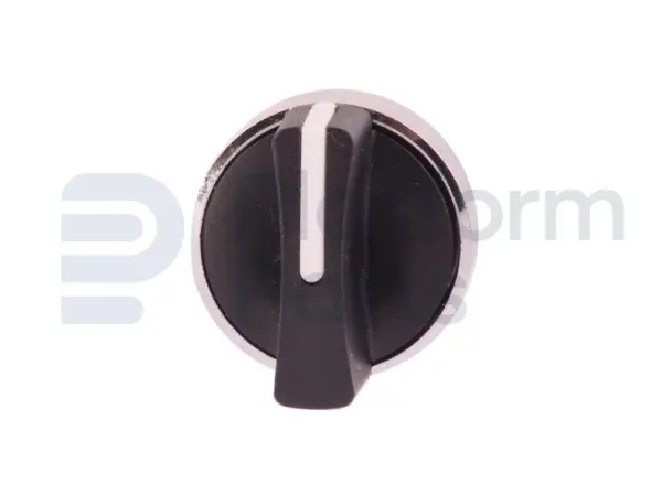 Switch, rotary knob, 3P spring return left or right to center
