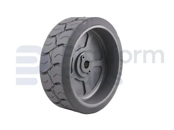 Non-marking wheel, deep profile