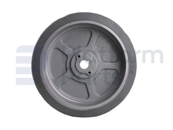 Non-marking wheel, deep profile