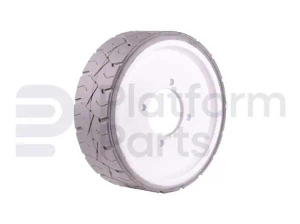 Non-marking wheel, Upright eq. 502170-000