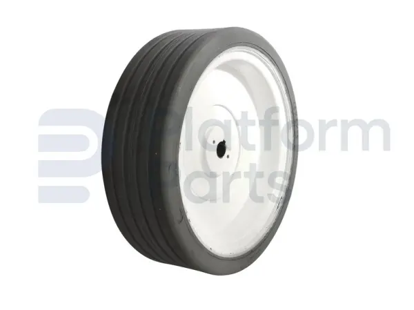 Non-marking wheel ('rear'