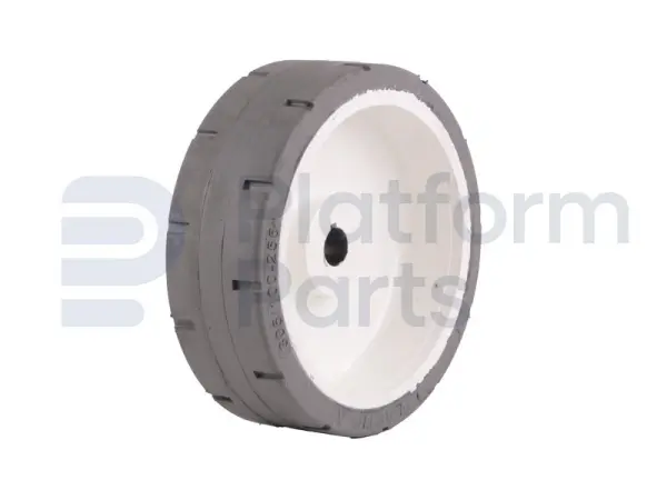 Non-marking wheel 'front-drive', Upright eq. 504350-000