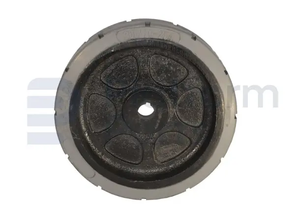 Non-marking wheel 'steer', Upright eq. 505011-000