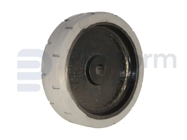Non-marking wheel 'steer', Upright eq. 505011-000