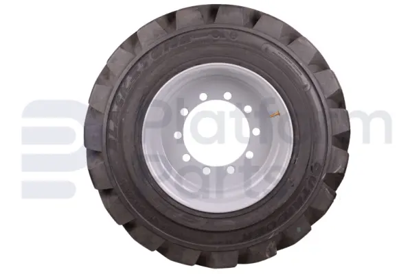 All terrain tire + rim, foamed, RH